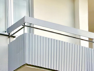 Балконный парапет в доме серии П-3